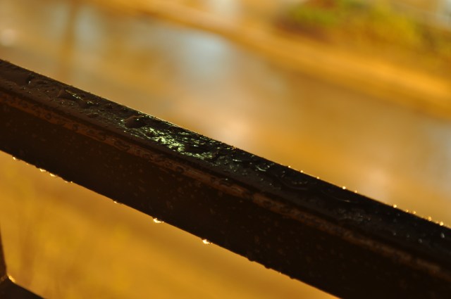 Rain on the Railing